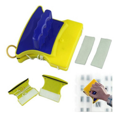 Магнітна щітка для миття вікон з двох сторін Glass Wiper