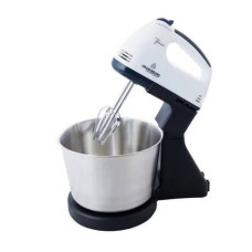 Міксер з металевою чашею Crownberg CB-7321 Білий