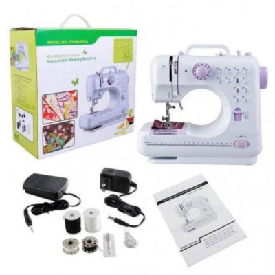 Портативна багатофункціональна швейна машинка SEWING MACHINE Біла