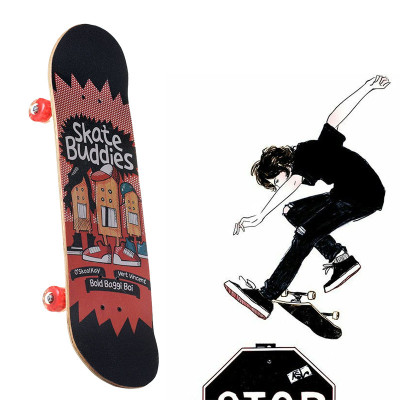 Скейтборд трюковий двосторонній 3108YS-1 (Канадський клен) Skate Buddies