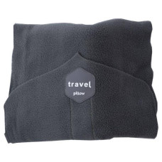 Дорожня подушка-шарф для подорожей Travel Pillow Чорний