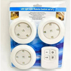 Світлодіодний сенсорний нічник з пультом LED light with Remote Control set