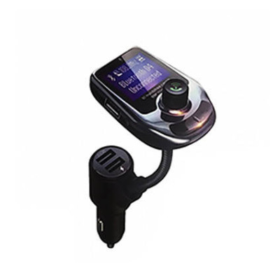 Автомобільний FM трансмітер модулятор A30 Bluetooth Чорний