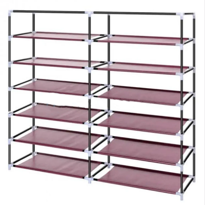 Тканинна шафа для взуття Shoe Cabinet 5 Layer 6510 Бордова