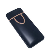 Спіральна сенсорна електрична USB запальничка Lighter Чорна