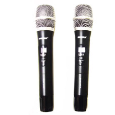 Радіосистема 2 мікрофони Shure AWM-505R Чорна
