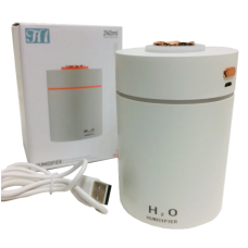 Ультразвуковий зволожувач повітря 240мл H1 Humidifier Білий
