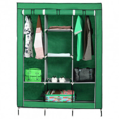 Складна тканинна шафа Storage Wardrobe 88130 Зелена
