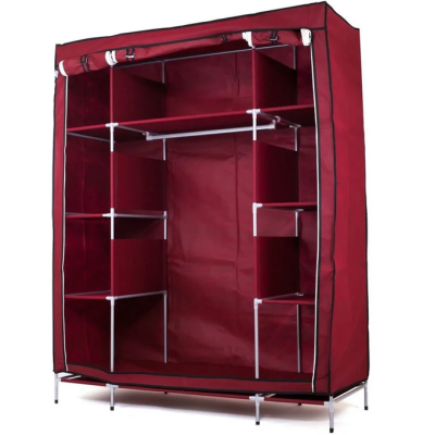Складна тканинна шафа Storage Wardrobe 88130 Червона