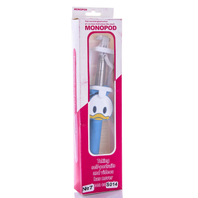 Селфі палиця Selfi Stick MN-17 Блакитна-качка