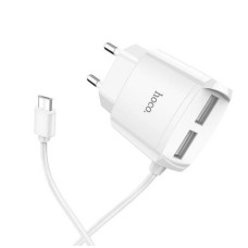 Адаптер Hoco Usb Charger Double Micro Cable C 59A