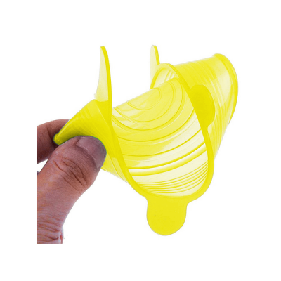 Силіконові універсальні кришки Super stretch silicone lids Жовті