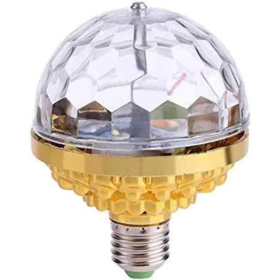 Світлодіодна диско лампа в патрон RGB RD-5006 Gold