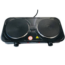 Електроплита на 2 конфорки Hot Plate A-PLUS Чорна
