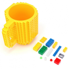 Кружка - конструктор LEGO 350 мл Жовта