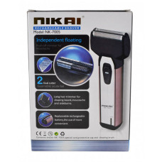 Електробритва з триммером NIKAI NK-7005 2 насадки