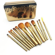 Пензлики для макіяжу Make up brush set Золото