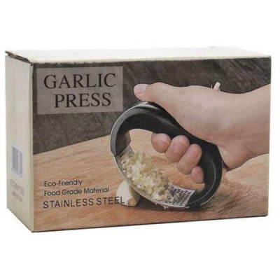 Прес для часнику з нержавіючої сталі Garlic Press