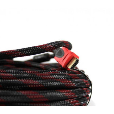 Кабель HDMI-HDMI v1.4 LogicPower 30m Black/Red