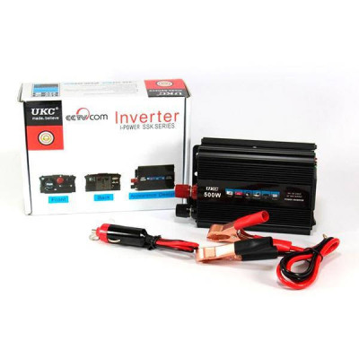 Перетворювач (інвертор) AC/DC 500W 12V SSK