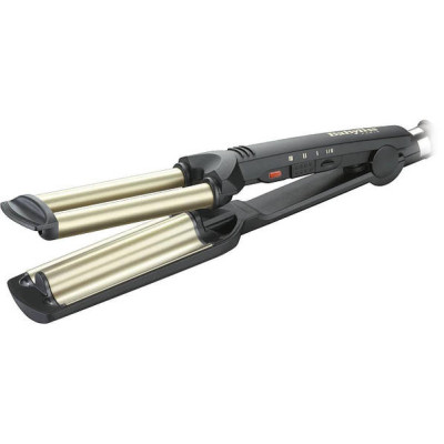 Потрійна плойка для завивки волосся GBR Babyliss, Праска з регулятором температури