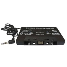 Адаптер AUX для касетних магнітол CASSETE JACK 3.5 Чорний