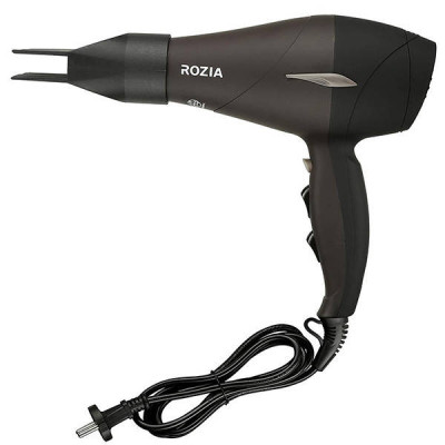 Фен для волосся професійний Rozia HC-8507 2000 Вт Чорний