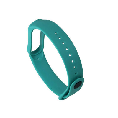 Ремінець силіконовий для Xiaomi Mi Band 5 №11 бірюзовий