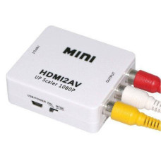 Конвертер відеосигналу HDMI в AV білий