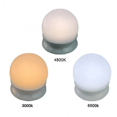 LED лампочки 10 шт для гримерного дзеркала 3 режими VANITY MIRROR LIGHTS