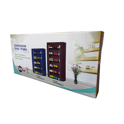Стелаж для зберігання взуття Combination Shoe Frame 60X30X90 Чорний