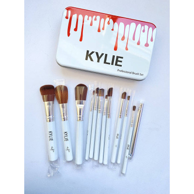 Пензлики для макіяжу Make up brush set Білі