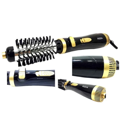 Фен-гребінець для волосся ROZIA HC8112 220V 1000W Чорний