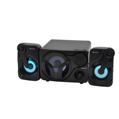 Колонки комп'ютерні Music DJ SP 60 Led 2in1 USB Bluetooth