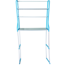 Стелаж для зберігання над пральною машиною Laundry Rack TW-106 Блакитний