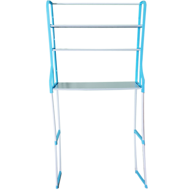 Стелаж для зберігання над пральною машиною Laundry Rack TW-106 Блакитний