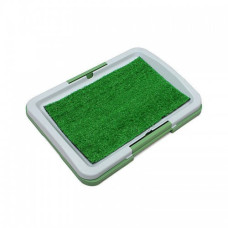 Лоток для собак з травою Puppy Potty Trainer Pad зелений
