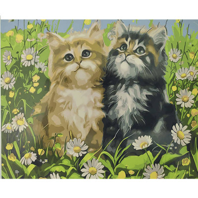 Картина за номерами Х 5030 "Кошенята" 40*50см
