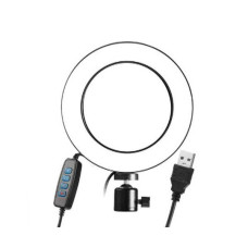 Кільцева LED лампа USB 16cm для селфі RING LIGHT