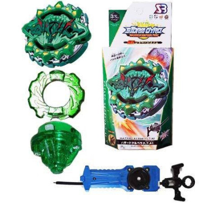 Бейблейд В-121 зелений Beyblade Hazard Kerbeus SB - 5 сезон