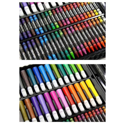 Набір художника для творчості Art Set 150 предметів Чорний