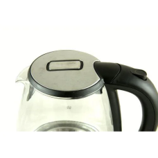 Електрочайник скляний DOMOTEC MS-8110 2 л 2200W Чорний