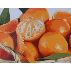 Картина за номерами VA-0536 "Мандарини" 40*50см