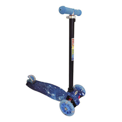 Самокат дитячий Best Scooter 0072D, колеса PU світяться Блакитний