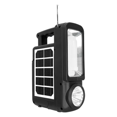 Портативна сонячна станція із сонячною панеллю з Bluetooth+FM+USB CL-830
