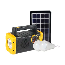 Портативна сонячна автономна система Solar Light RT-907 (Панель+Ліхтар+Лампи)