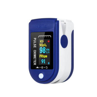 Пульсоксиметр Fingertip Pulse Oximeter АВ-88 Синій