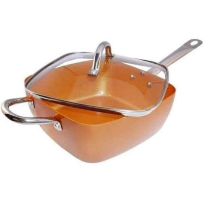Сковорода універсальна Copper Cook Deep Square Pan
