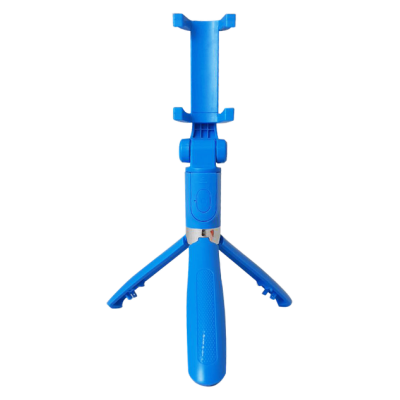 Монопод-тренога-селфі палиця з пультом Selfie Stick L01 Bluetooth Блакитний