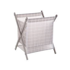 Складний кошик для білизни Laundry Storage Basket в клітинку